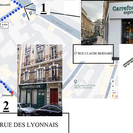 Petite Maison Avec Cour Dans Les Beaux Quartiers-Vous Faites Le Menage- Very Good Prices For T-H-E Location But You Have To Clea-N Th-E Flat Appartement Parijs Buitenkant foto
