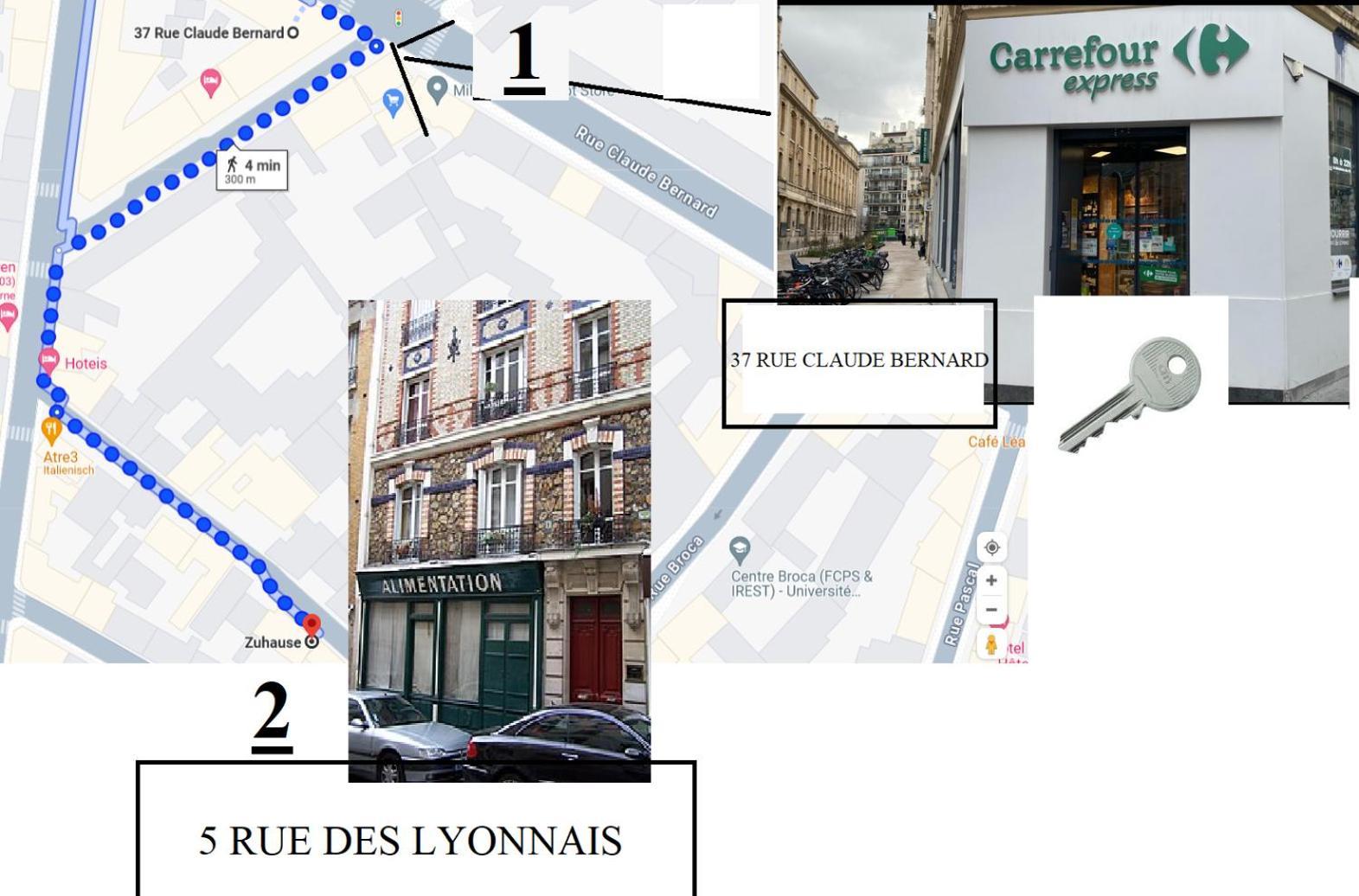 Petite Maison Avec Cour Dans Les Beaux Quartiers-Vous Faites Le Menage- Very Good Prices For T-H-E Location But You Have To Clea-N Th-E Flat Appartement Parijs Buitenkant foto